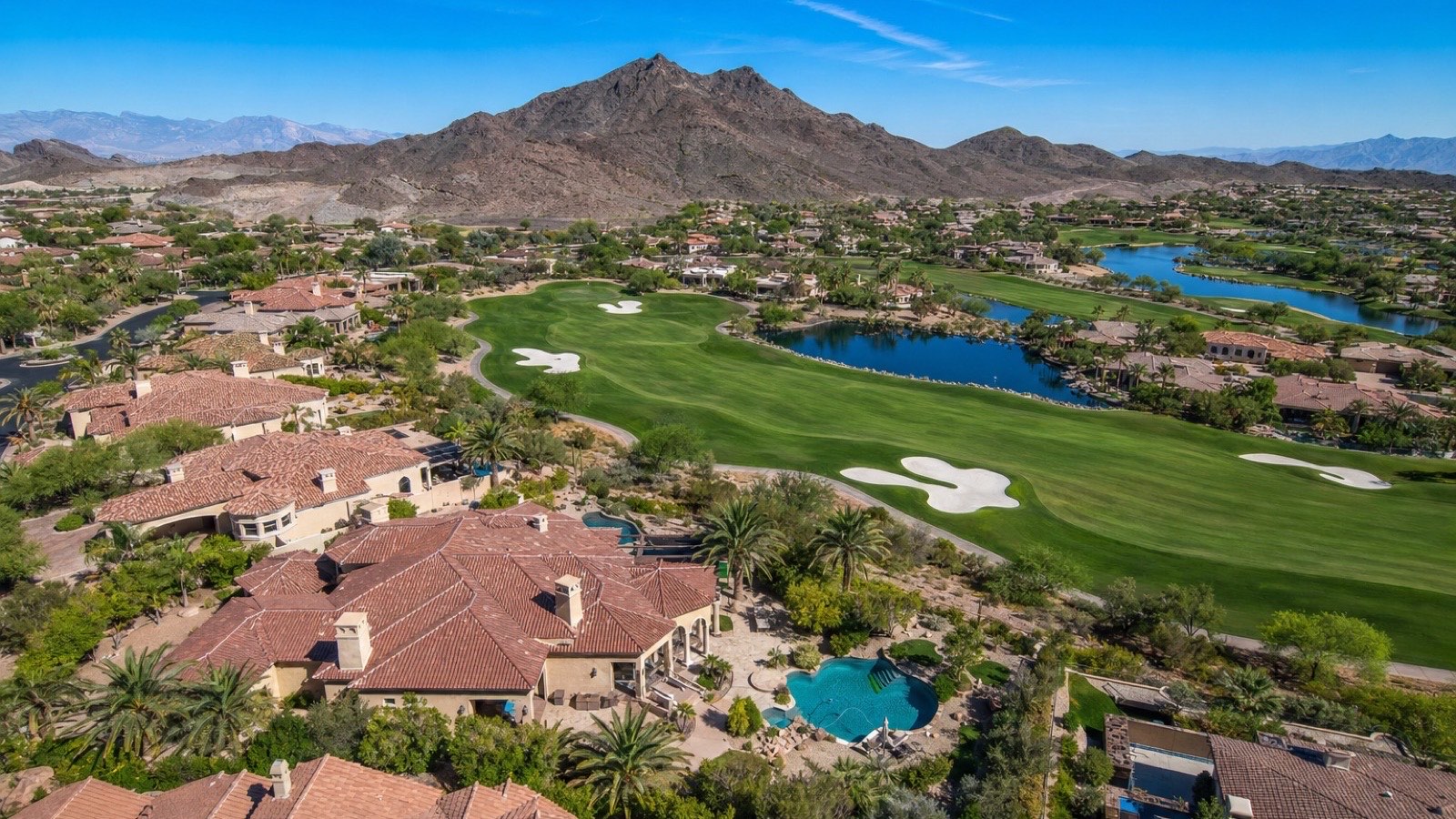 Anthem Country Club Henderson golf course fairway — NREG covers Henderson ZIP codes 89002 through 89074